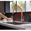 Смеситель Lemark Comfort LM3075C-Orange для кухни с гибким изливом, с подключением к фильтру с питьевой водой