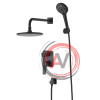 Смеситель Lemark Bronx LM3729BL для душа, встраиваемый