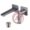 Смеситель Lemark Bronx LM3736GM для раковины, встраиваемый