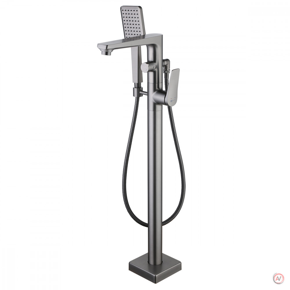 Смеситель Lemark Bronx LM3744GM для ванны, напольный