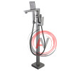 Смеситель Lemark Bronx LM3744GM для ванны, напольный