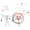 Смеситель Lemark Unit LM4546C для раковины