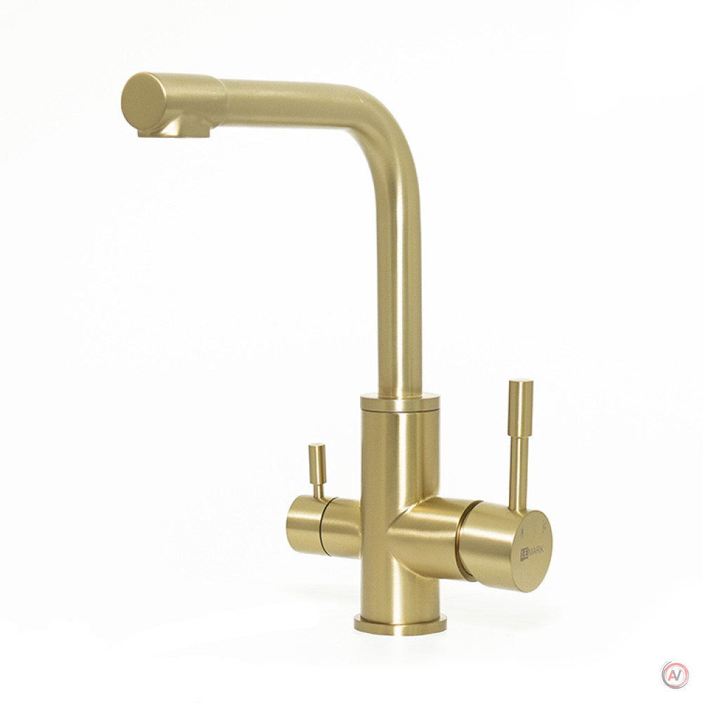 Смеситель Lemark Expert LM5061LGN для кухни с подключением к фильтру с питьевой водой