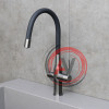 Смеситель Lemark Expert LM5083GMN-Black для кухни c гибким изливом, с подключением к фильтру с питьевой водой