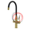 Смеситель Lemark Expert LM5083LGN-Black для кухни c гибким изливом, с подключением к фильтру с питьевой водой