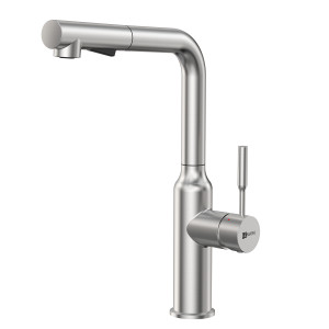 Смеситель Lemark Expert LM5085S для кухни с вытягивающимся поворотным изливом