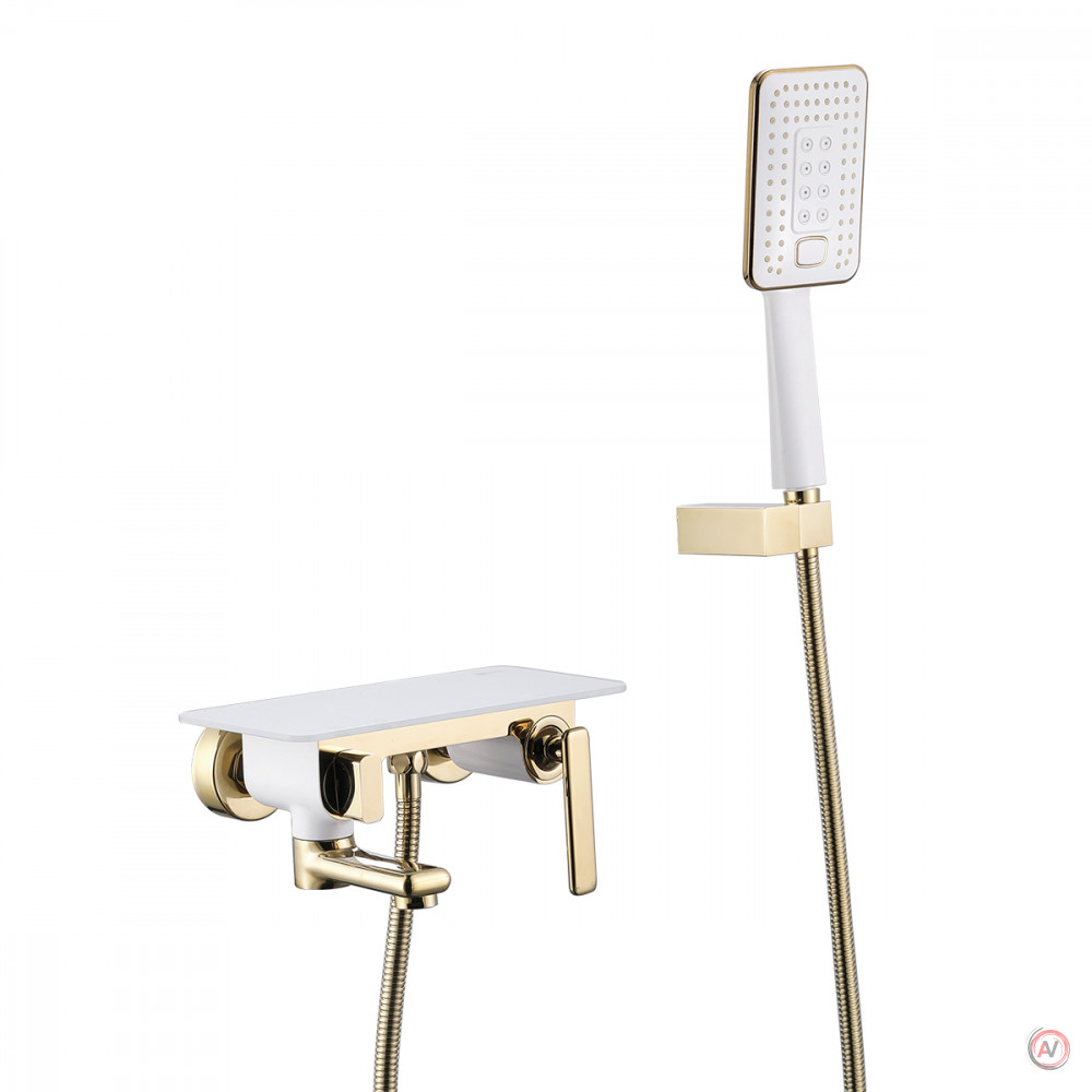 Смеситель Lemark Mista LM6414WG для ванны