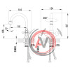 Смеситель Lemark Partner LM6547C для раковины
