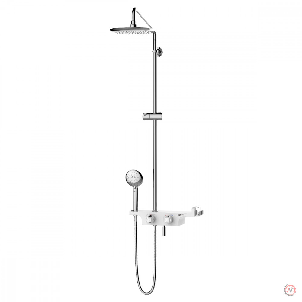Смеситель Lemark Tropic LM7008С для ванны и душа, термостатический