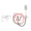 Смеситель Lemark Ursus LM7203BL для душа