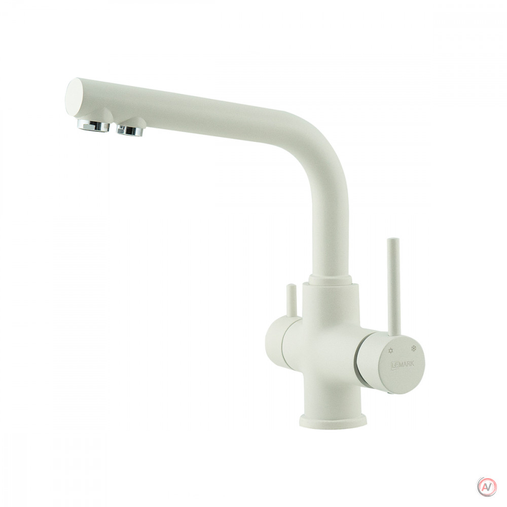 Смеситель для кухни Lemark COMFORT LM3061 с подключением к фильтру питьевой воды, цвет: жасмин