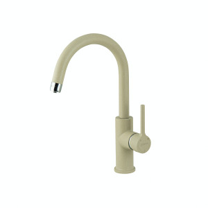 Смеситель для кухни Lemark COMFORT LM3073 с подключением к фильтру питьевой воды, цвет: бежевый