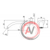 Излив для ванны Lemark LM8024C встраиваемый