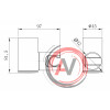 Крепление настенное Lemark LM8081C поворотное для лейки