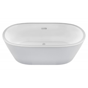 ванна акриловая TONDO 174х80 (рама, пенель, сифон, ножки, панель в комплекте) Aima