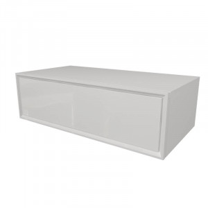тумба Milacco 100П 1в.я. Pure White (низ) без умывальника
