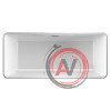 ванна акриловая ICON 170х75 (рама, панель, сифон, ножки в комплекте) Aima
