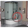 Душевая кабина Frank F412/2R Black