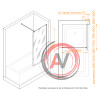 Шторка на ванну RGW SC-052