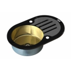 Мойка для кухни GL-7851-OV-BLACK-BRONZE