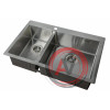 Мойка для кухни ZL R 780-2-510-R