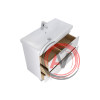 Тумба Gaula 80Н 3я White