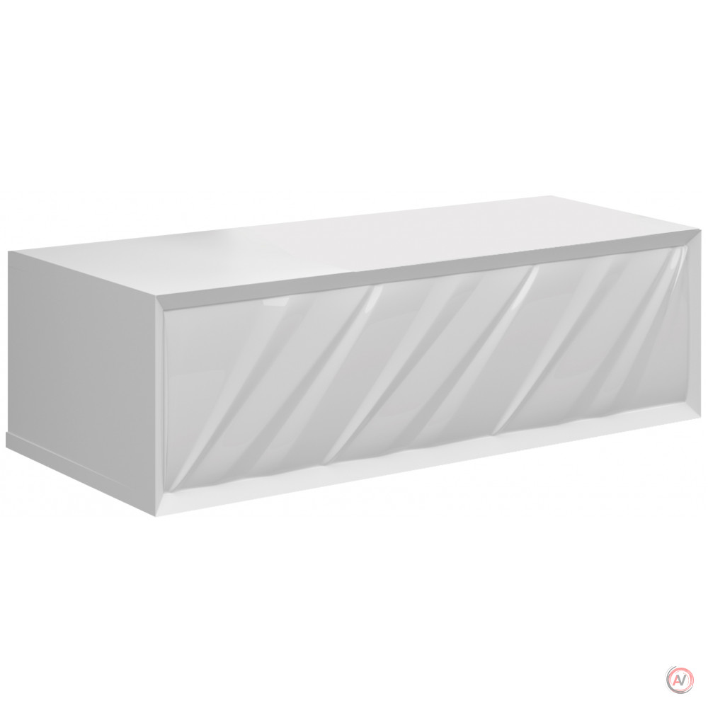 Тумба Glace 100П 1 в.я. White (низ)