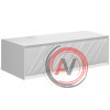 Тумба Glace 100П 1 в.я. White (низ)