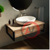 тумба GRUNGE LOFT 80П 1в.я Дуб Намибия без умывальника