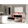 Тумба Milacco 100П 1в.я. Classic Black (верх)