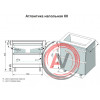 Тумба напольная 'Атлантика 60', Люкс ясень перламутр, PLUS