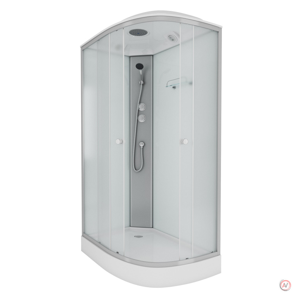Душ.каб. Niagara Eco E120/80/13L/MT (1200х800х2150) 3 места