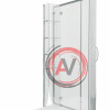 Душ.ограждение GR-9120L Classic 120*80*185 с ПОДДОНОМ двери раздвижные 2 места