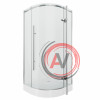 Душ.ограждение GR-5090 Style 90*90*190 полукруг, дверь распашная 1 место