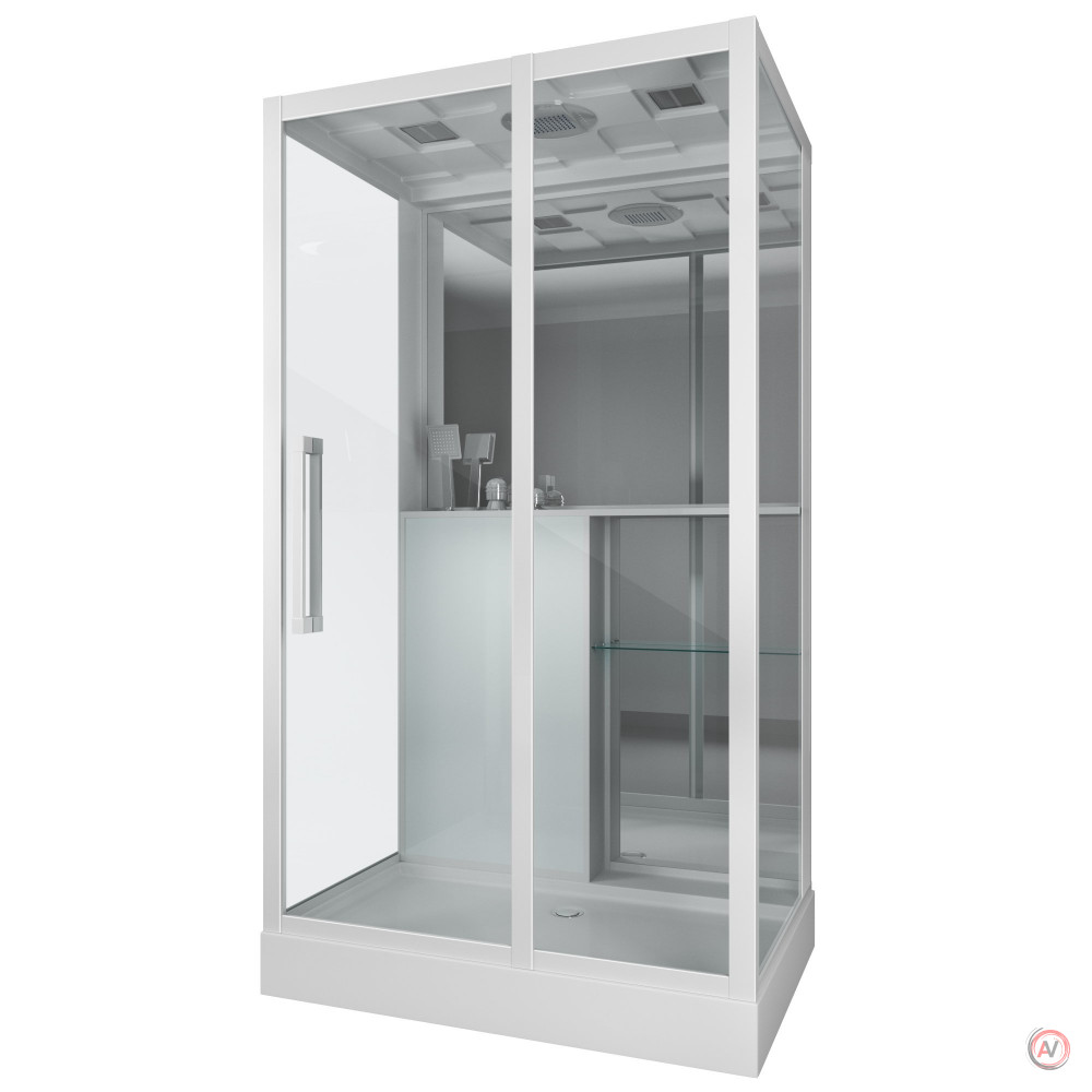 Душ.каб. GR167 (80x120x215) GROSSMAN 5 мест