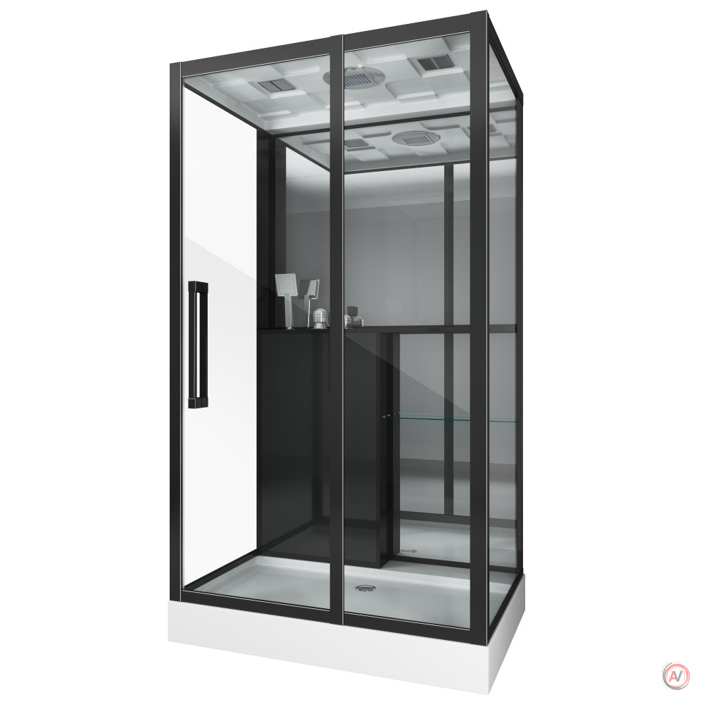 Душ.каб. GR267 (80x120x215) GROSSMAN 5 мест
