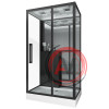 Душ.каб. GR267 (80x120x215) GROSSMAN 5 мест